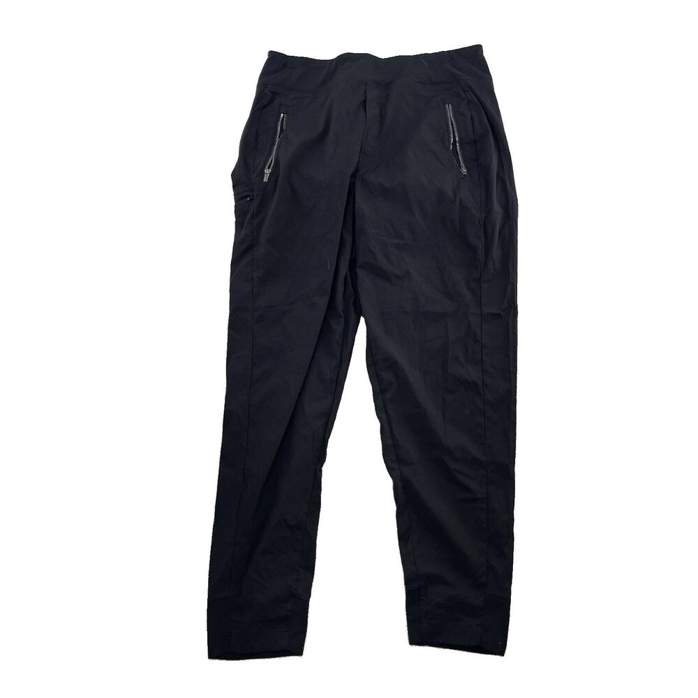 Athleta Women Size 10 Black Trekkie North High Rise Jogger Pants 28 Inseam 39-23
